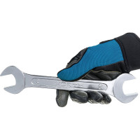 Двусторонний гаечный ключ HORTZ 24x30 хромирование HOR 1022242