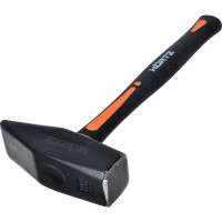 Слесарный молоток HORTZ 2.0 кв/боек, фиберглас обрез.рукоять HOR 104353