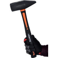 Слесарный молоток HORTZ 2.0 кв/боек, фиберглас обрез.рукоять HOR 104353