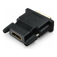 Переходник Cablexpert HDMI-DVI, 19F/19M, золотые разъемы, пакет A-HDMI-DVI-2