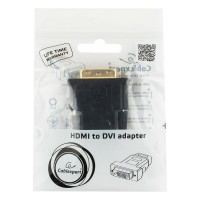 Переходник Cablexpert HDMI-DVI, 19F/19M, золотые разъемы, пакет A-HDMI-DVI-2