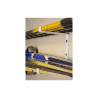 Держатель для лыж LUCKY Guy ЭКО 110x150x110x20x4 мм 2 шт, белый 623 04 110 К2 0