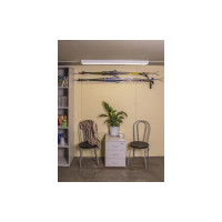 Держатель для лыж LUCKY Guy ЭКО 110x150x110x20x4 мм 2 шт, белый 623 04 110 К2 0