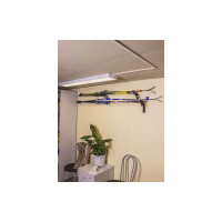 Держатель для лыж LUCKY Guy ЭКО 110x150x110x20x4 мм 2 шт, белый 623 04 110 К2 0