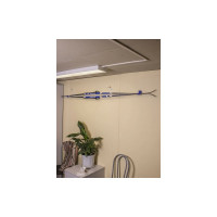 Держатель для лыж LUCKY Guy ЭКО 110x150x110x20x4 мм 2 шт, белый 623 04 110 К2 0