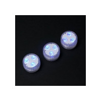 Водонепроницаемый мини светильник СИМАЛЕНД 3x1.9 см, 3 шт, от CR2032 (в компл.), пульт, RGB, IP68 7503713