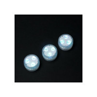 Водонепроницаемый мини светильник СИМАЛЕНД 3x1.9 см, 3 шт, от CR2032 (в компл.), пульт, RGB, IP68 7503713