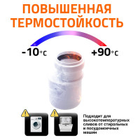 Редукция Ostendorf HTR 50/40 мм, белый 559920