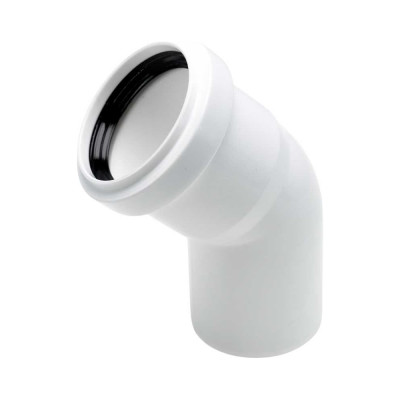 Отвод Ostendorf HTB 50x45, белый 559420