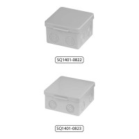 Коробка распределительная TDM ELECTRIC 65х65х50мм, крышка, IP54, 4 входа, без гермовводов SQ1401-0821