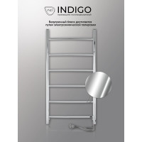 Полотенцесушитель INDIGO Arc без полки (electro) 70/30 (скрытый монтаж, универсальное подключение R/L, полированный) LCAE70-30R