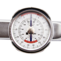 Динамометрический ключ NORGAU стрелочный 3/8, 6-30 Нм, тип NDTW12-30 051117012