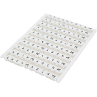 Маркеры для ЗНИ STEKKER (JXB) буквы A,B,C,N,PE (DIY упаковка 10 шт) LD556-3 39659