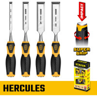 Набор стамесок-долот STAYER Hercules 4 шт. 18205-H4