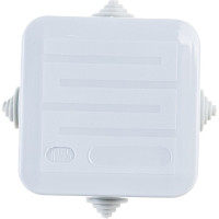Распаечная коробка ЭРА KORz-70-70-40-4gv открытой установки 70x70x40мм Б0055758