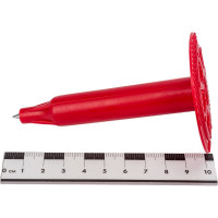 Гриб прямого монтажа утеплителя FIXPISTOLS Тарельчатый дюбель для монтажных пистолетов F-IN100/60 100шт/уп 2-1-6-3129