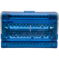 Шины STEKKER на DIN-рейку в корпусе (кросс-модуль) 4x15 3L+PEN LD505-415 39685