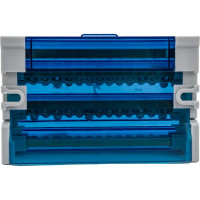 Шины STEKKER на DIN-рейку в корпусе (кросс-модуль) 4x15 3L+PEN LD505-415 39685