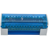 Шины на DIN-рейку STEKKER в корпусе (кросс-модуль) 2x15 L+PEN LD505-215 39682