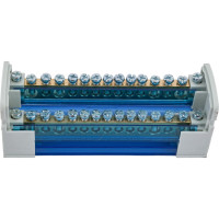 Шины на DIN-рейку STEKKER в корпусе (кросс-модуль) 2x15 L+PEN LD505-215 39682