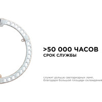 Светодиодный модуль со встроенным драйвером Apeyron 230В, 36Вт, smd2835, 3240Лм, 4000К, ø238x19мм 02-65