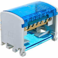 Шина на DIN-рейку в корпусе (кросс-модуль) STEKKER 2x7 L+PEN LD505-207 39680