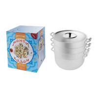 Манты-казан Демидовский 6 л., 3 сетки d 26 МТ-118