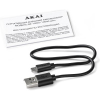 Внешний аккумулятор AKAI BE-10003, 10 000 maH, синий BE-10003 синий