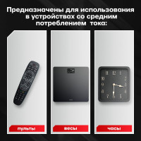 Батарейки РЕКОРД 1748 пальчиковые АА LR6 BP10 (упаковка 10 шт.) 24485