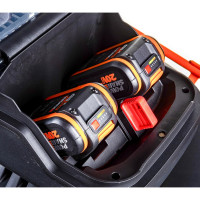 Аккумуляторная самоходная газонокосилка WORX 40 В, АКБ 4 А*ч х2, ЗУ 2А х2 WG749E