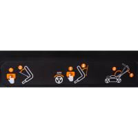 Аккумуляторная самоходная газонокосилка WORX 40 В, АКБ 4 А*ч х2, ЗУ 2А х2 WG749E