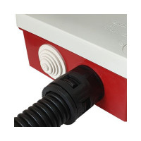 Муфта для гофрированных труб Weyer WQGM25G/AD21.2 коннектор прямой нар. M25x1.5 WE0201200