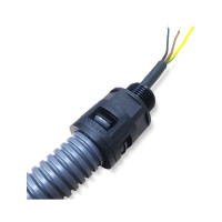 Муфта для гофрированных труб Weyer WQGM25G/AD21.2 коннектор прямой нар. M25x1.5 WE0201200