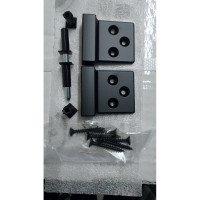 Карточная петля с квадратной осью MORELLI CH-S 85x82 B, разобранная, цвет черный 9012793