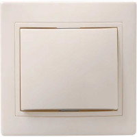 Выключатель GENERICA KVARTA 1кл ВС10-1-0-ККм-44 10А IP44 крем. KV-V10-10-44-K33