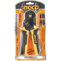 Трещоточные клещи для обжима INGCO 160 мм HRCPG05210