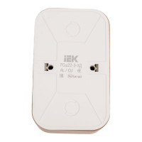 2-ая розетка IEK РСш22-3-ХД с з/к и з/ш о/у 16А GLORY дуб ERH24-K24-16