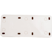 Розетка Intro Quadro 2-206-11 с заземлением трехместная 3x2P+E, 16А-250В, IP20, открытая установка, сосна, Б0053826