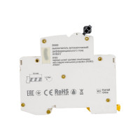 Автоматический выключатель дифференциального тока IEK ARMAT B06S 1P+NP B6 30мА тип AC (18мм) AR-B06S-1N-B06C030