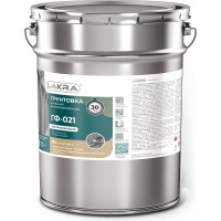 Грунт ЛАКРА ГФ-021 быстросохнущий, серый, 15 кг Лк-00012149
