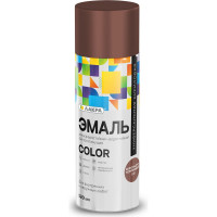 Аэрозольная эмаль ЛАКРА Color универсальная, шоколадно-коричневый 142 Лк-00012480