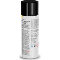 Аэрозольная эмаль ЛАКРА Color универсальная, черный, матовый 4 Лк-00012447