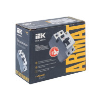 Выключатель дифференциального тока IEK ARMAT R10N 2P 63А 30мА тип AC AR-R10N-2-063C030