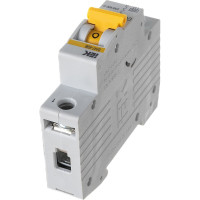 Автоматический выключатель IEK ВА47-60M 1Р 63А 6кА С MVA31-1-063-C