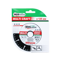 Диск алмазный мультифункциональный Multi Craft (125х2.4х5х22.24 мм) МОS-DISTAR MS-MCRFT12522
