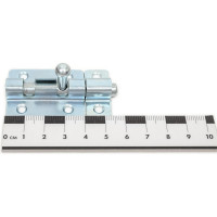 Накладная задвижка РемоКолор оцинкованная, 40 мм 70-0-164