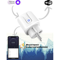 Умная розетка с мониторингом энергопотребления Roximo SCT16A001