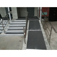 Покрытие из резиновой крошки АМОРТЕКС (1500x3000x10 мм; цвет серый) 0013