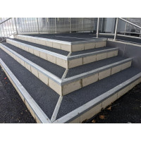 Покрытие из резиновой крошки АМОРТЕКС (1500x3000x10 мм; цвет серый) 0013