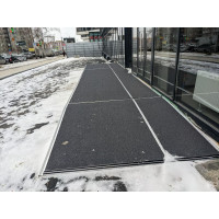 Покрытие из резиновой крошки АМОРТЕКС (1500x3000x10 мм; цвет серый) 0013